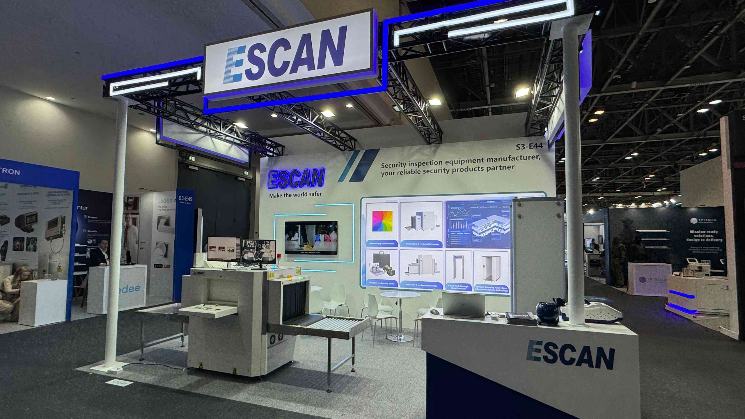 EASTIMAGE примет участие в выставке INTERSEC DUBAI 2026 – стенд с профессиональным оборудованием полностью готов