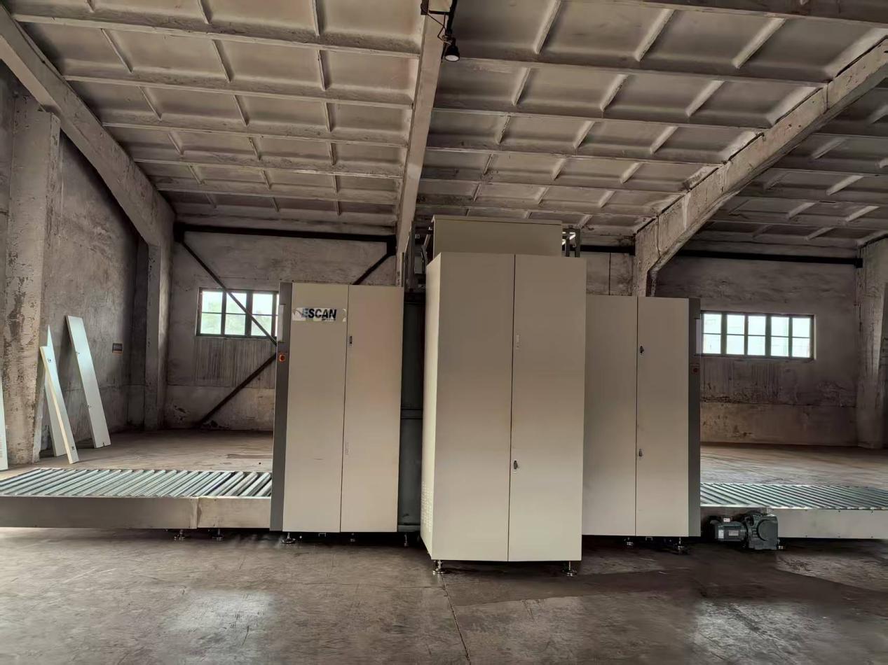 Наше оборудование для досмотра безопасности успешно внедрено в логистическом центре Цзинань